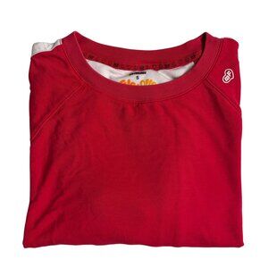 We Love Your Big Feelings by Alice + Olivia Crewneck Sweatshirt (Red) - Small